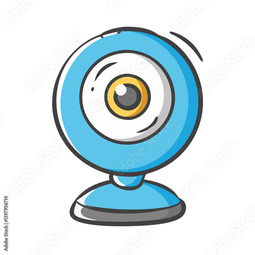 webcam icon, webcam vector illustration-simple illustration of webcam, perfect for webcam logos and icons