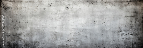 Detailed view of a grungy distressed background with a mixture of aged weathered and damaged textures including cracked paint rusted metal and crumbling concrete surfaces