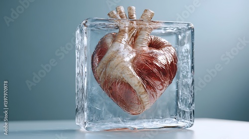 Frozen Heart, Medical Image photo