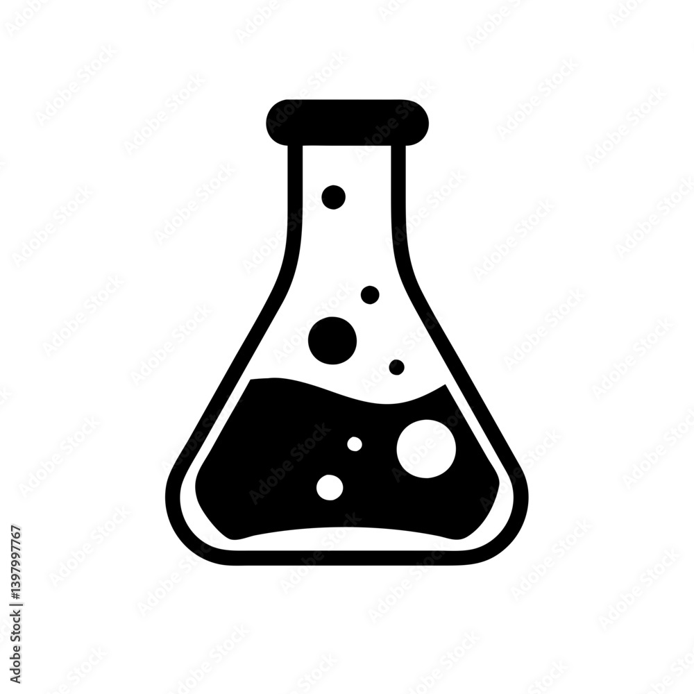 laboratory flask icon, laboratory flask silhouette vector illustration-simple silhouette illustration of laboratory flask, perfect for laboratory flask logos and icons laboratory flask icon, laboratory flask silhouette vector illustration-simple silhouette illustration of laboratory flask, perfect for laboratory flask logos and icons