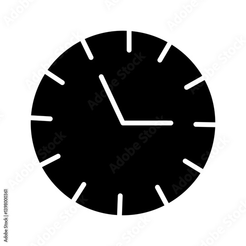 clock icon on white bacground
