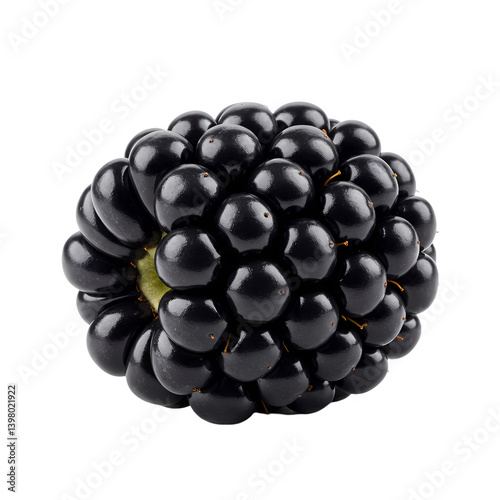 Juicy Blackberries Fresh  Ripe on transparent background