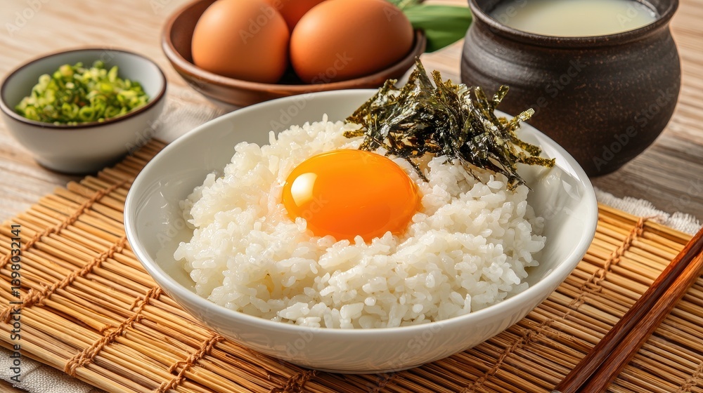Raw egg cracked open on a white plate, with the yolk intact and bright. Raw egg cracked open on a white plate, with the yolk intact and bright.