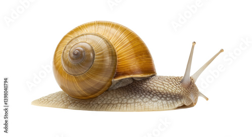 Isolated Snail