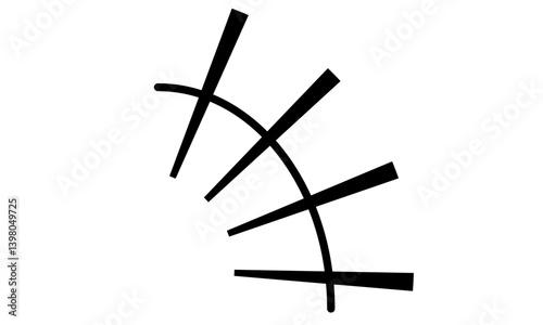 笑い　漫符マーク　ワイワイ