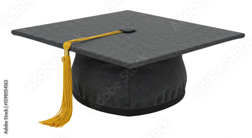 Isolated Graduation Cap