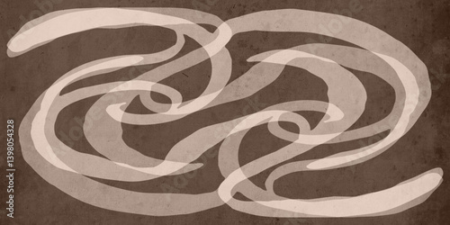 Abstract background in vintage style. Stylized old with grain. For use in graphics, for printing on wall decorations.
