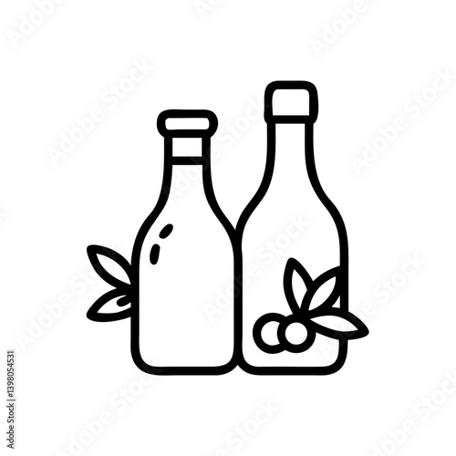 vinegar and oil