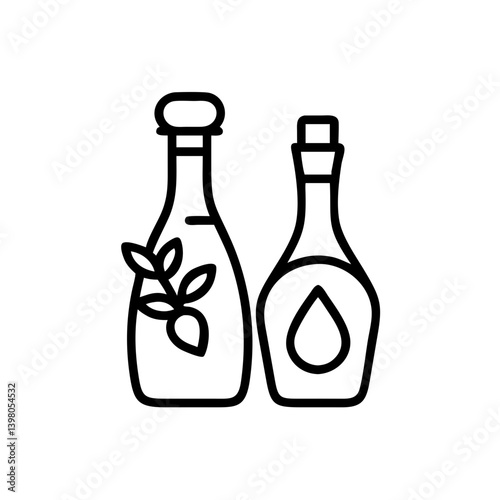 vinegar and oil