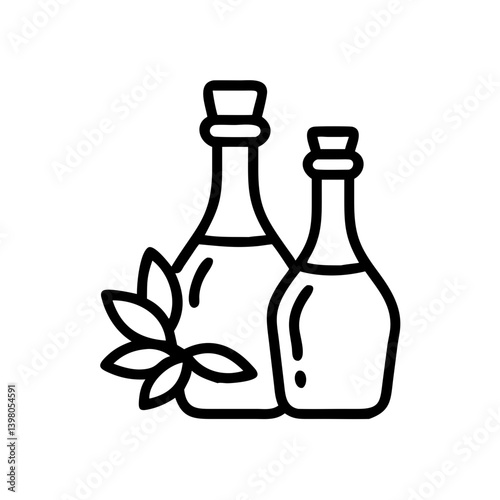vinegar and oil