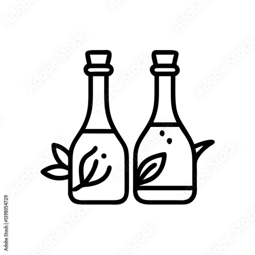 vinegar and oil