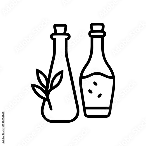 vinegar and oil
