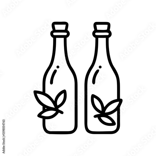 vinegar and oil
