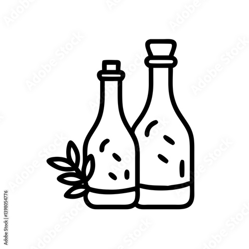 vinegar and oil