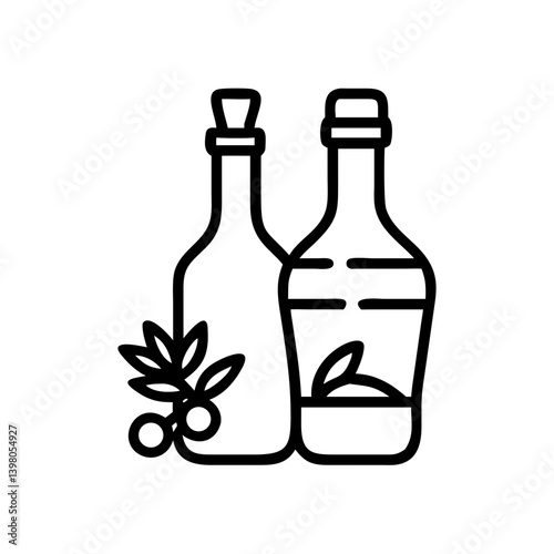vinegar and oil