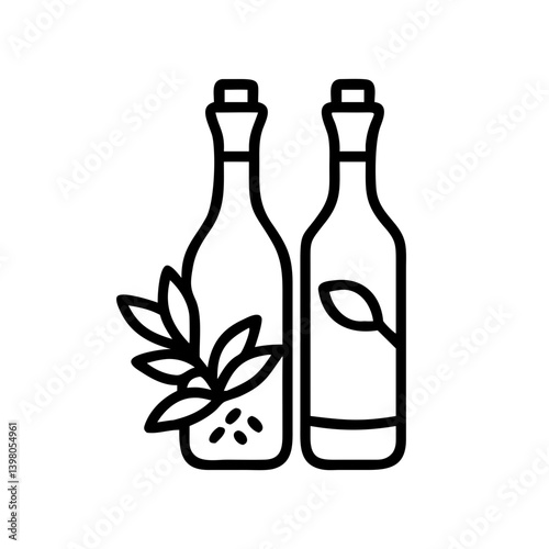 vinegar and oil