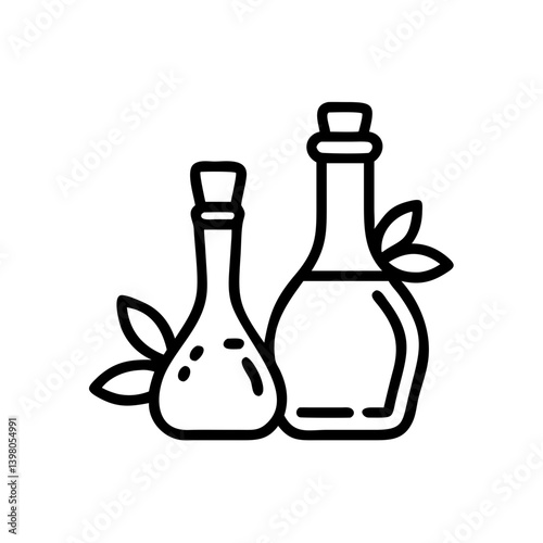 vinegar and oil