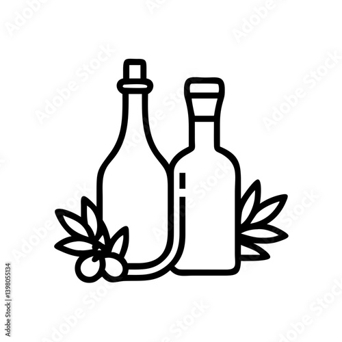 vinegar and oil