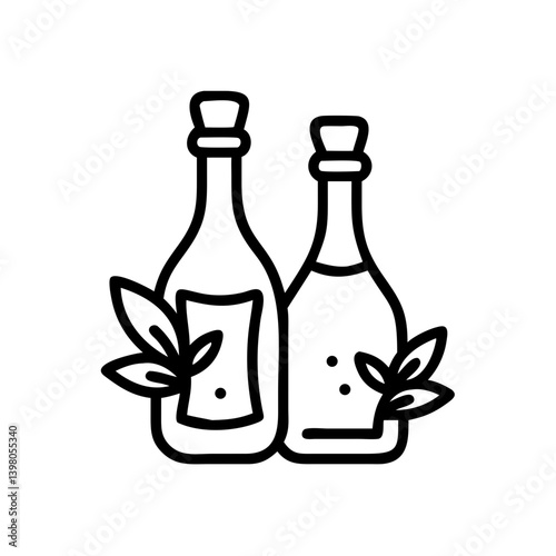 vinegar and oil