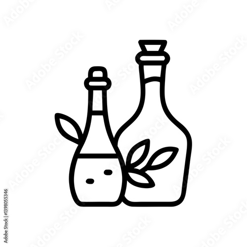 vinegar and oil