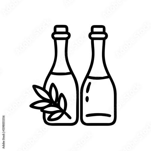 vinegar and oil