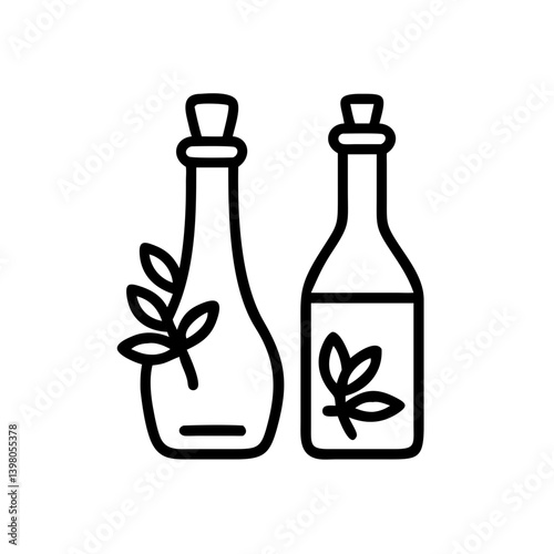 vinegar and oil