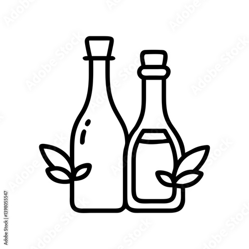 vinegar and oil