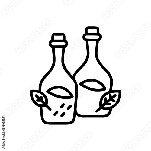 vinegar and oil
