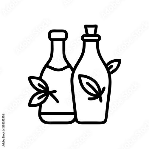 vinegar and oil