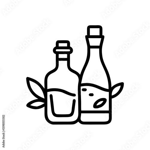 vinegar and oil