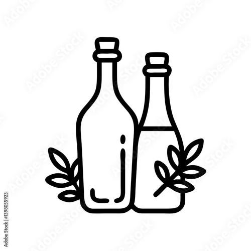 vinegar and oil