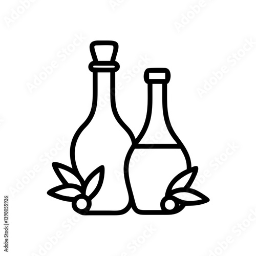 vinegar and oil