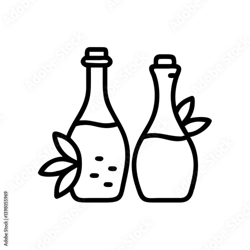 vinegar and oil