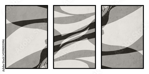 Abstract background in vintage style. Stylized old with grain. For use in graphics, for printing on wall decorations.