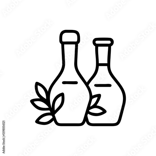 vinegar and oil