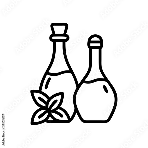 vinegar and oil