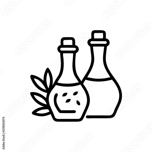 vinegar and oil