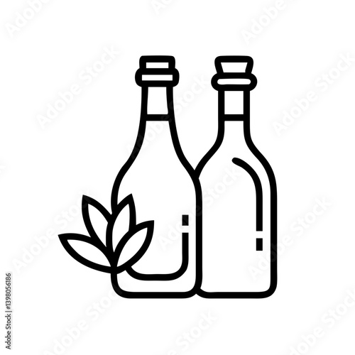 vinegar and oil