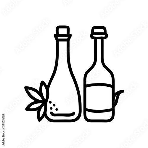 vinegar and oil