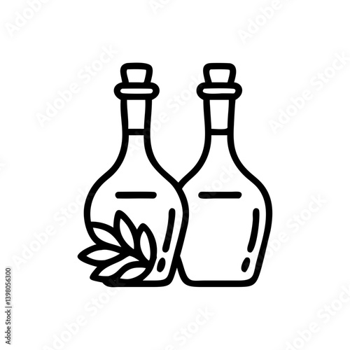 vinegar and oil