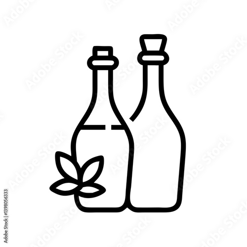 vinegar and oil