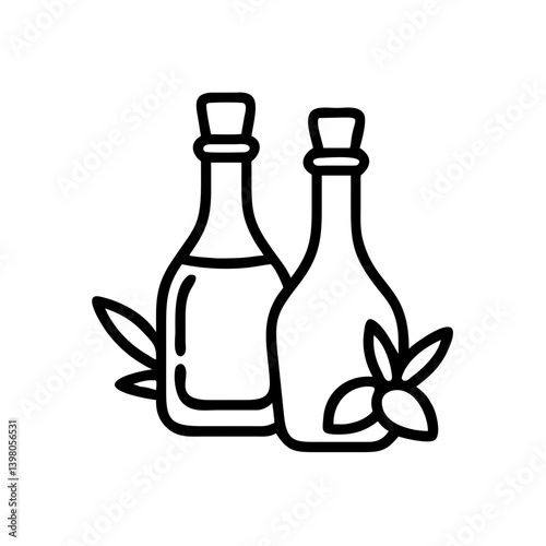 vinegar and oil