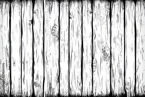 Obraz na płótnie A Rustic wood texture background featuring vertical planks with natural grain patterns and knots, creating warm and inviting aesthetic for various design projects w salonie