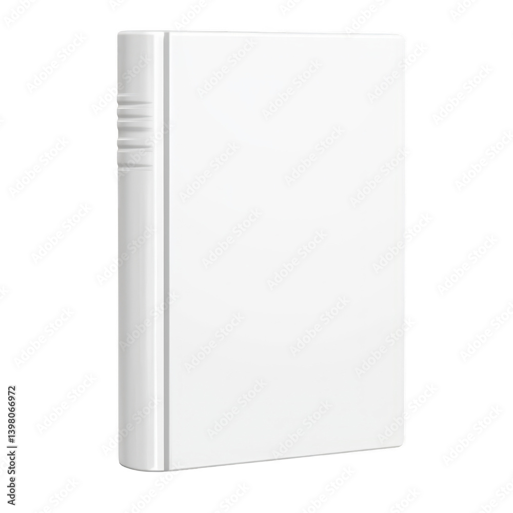 plain white book with minimalist design stands upright, featuring smooth cover and subtle spine details. simplicity of book evokes sense of calm and potential for creativity plain white book with minimalist design stands upright, featuring smooth cover and subtle spine details. simplicity of book evokes sense of calm and potential for creativity