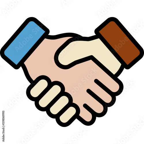cooperation handshake icon