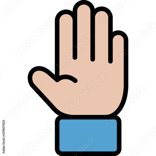 hand up icon