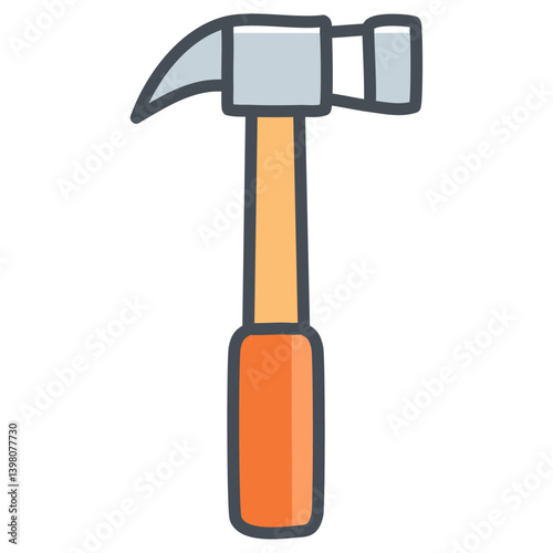 hammer. Carpenter hammer icon 