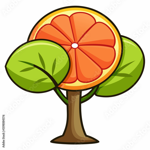 orange tree with fruit