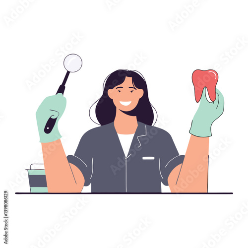dental treatment illustration