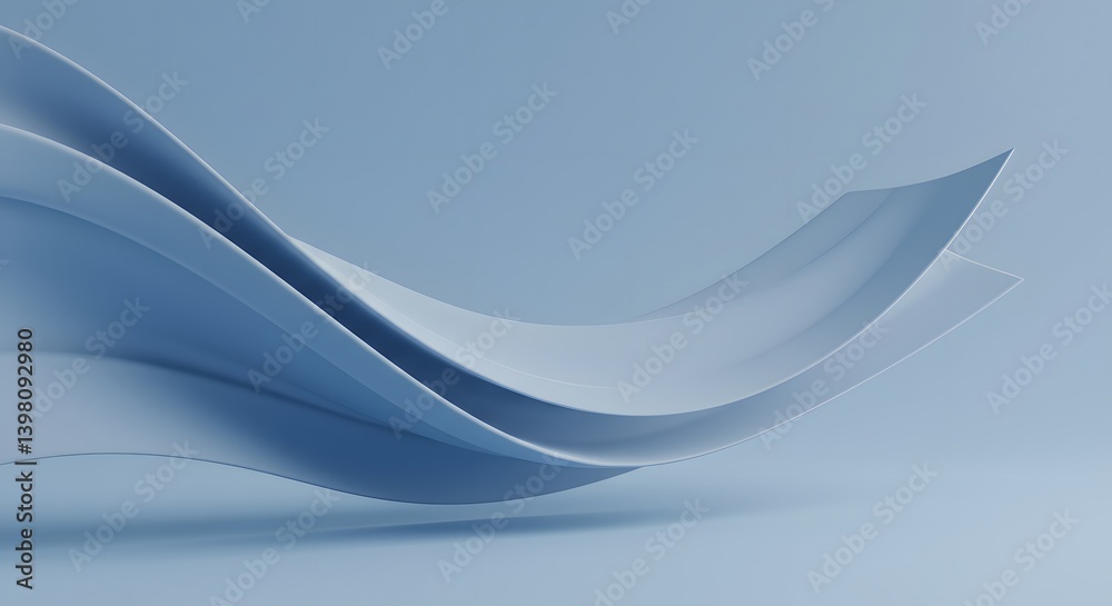 Fototapeta premium HD Abstract Soft Flowing Shape Wallpaper
